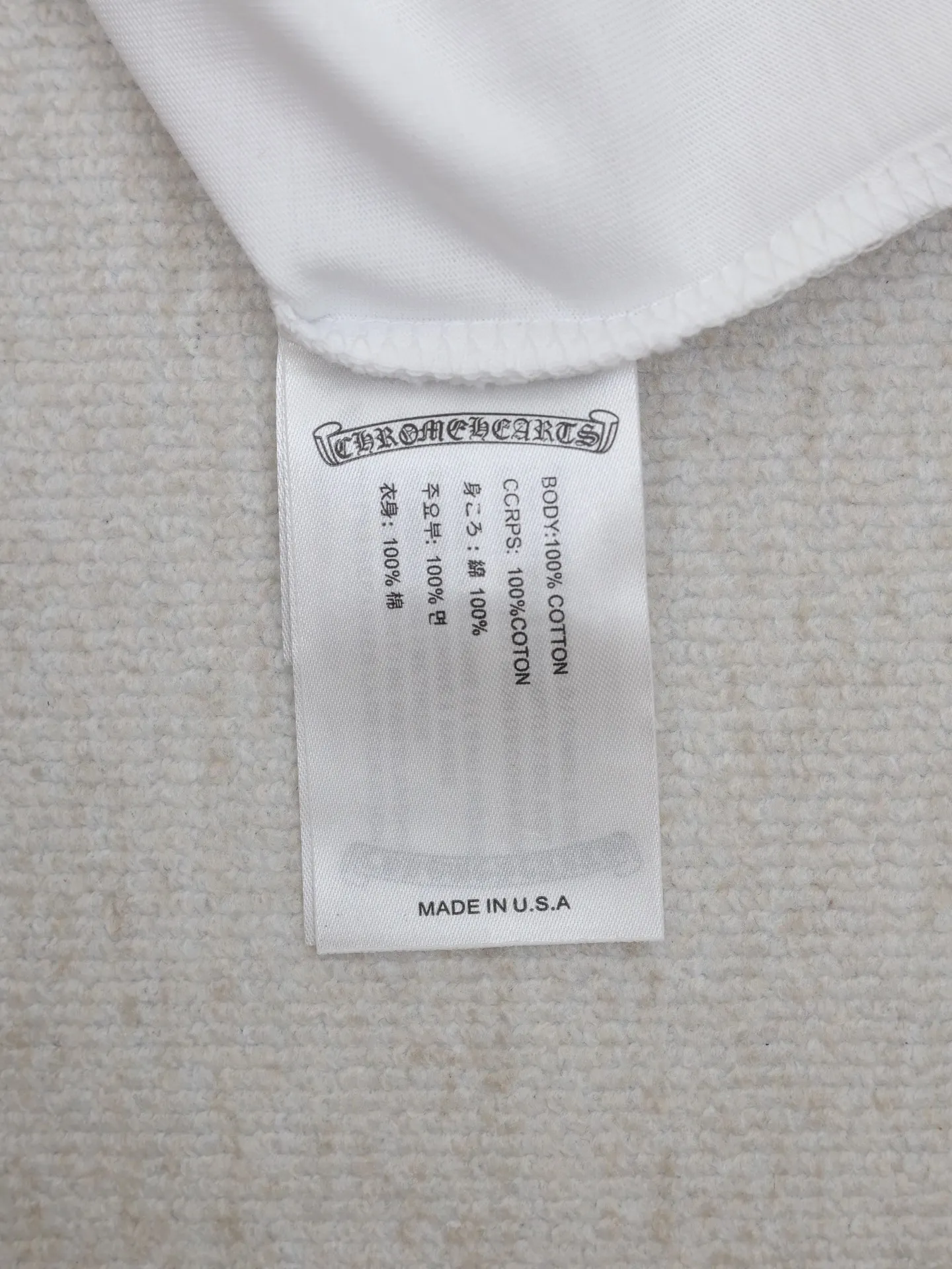 🅿️280 Come heart*/Cro Heart 25Ss short-sleeved T-shirt with full back printing. The fabric is made of 26-woven 200g cotton. The printing uses special imported slurry. Customized supporting accessories. Size: S/M/L